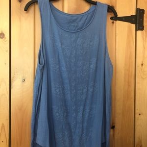 Lucky Brand woman’s boho style blouse XL